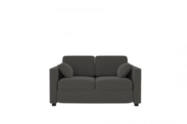 Диван прямой Уппла (Берхоусе) Цвет фасада: Серый велюр; Тип: Прямой; Материал фасада: Металл/Велюр / (Berhouse)