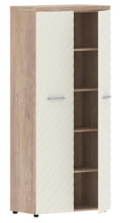 Шкаф с глухими дверьми и топом Торр ЛУКС ТЛХC 85.1 Дуб Каньон Латте / Torr LUX TLHC