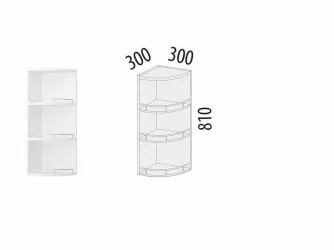 Кухонный шкаф Бьянка 102.18