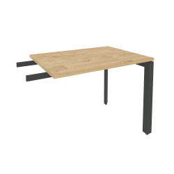 Брифинг-приставка на П-образном м/к ОНИКС О.МП-БР-9 Тиквуд Светлый/Антрацит / ONIX O.MP-BR-9