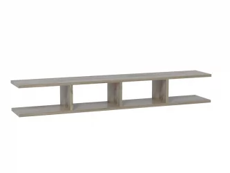 Полка в детскую Дуб крафт серый/Дуб крафт белый