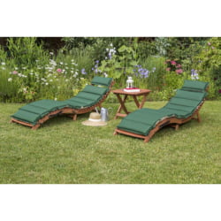 Комплект шезлонги и столик АФМ-803А-Т133 Беиге-Греен (2+1) / AFM-803A-T133 Beige-Green