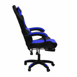 Кресло 1209 КИНГКУЕЕН, цвет черный/синий с подсветкой, 1209-блаcк-блуе-масс-лед / KINGQUEEN, 1209-black-blue-mass-led