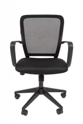 Кресло для оператора Чаирман 698 блаcк ТВ Черное / Chairman black TW