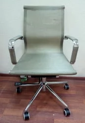 Кресло офисное Хельмут ЛБ ХА-102-04 низкая спинка Бронзовый / LB HA-102-04