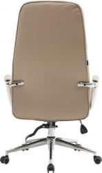 Кресло руководителя Еверпроф Веста Экокожа Бежевый / Everprof Vesta