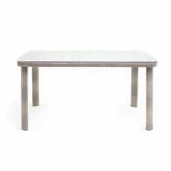 Комплект плетеной мебели Т51А/С58Б-В85 Латте / T51A/S58B-W85 Latte