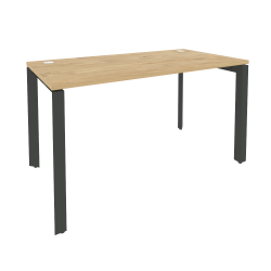Стол рабочий на П-образном м/к ОНИКС O.MP-SP-3.7 Тиквуд Светлый/Темный / ONIX