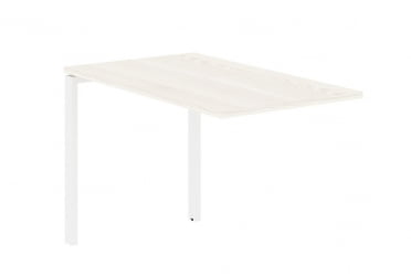 Брифинг-приставка ЕДИС ЕУБ 1167 Ясень Траун Белый / EDIS EUB