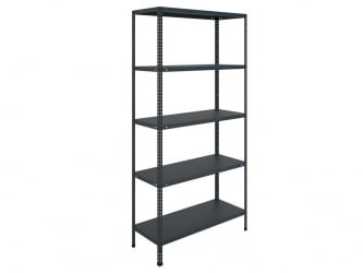 Стеллаж МС 200/100кс40/5 Блаcк / MS 200/100x40/5 Black