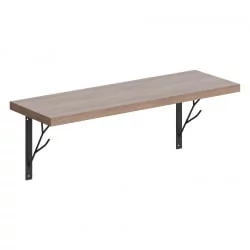 Полка навесная CОФФЕЕ СХ2-ТРЕЕ Ясень Шимо / COFFEE SH2-TREE