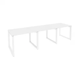 Рабочая станция на О-образном м/к ОНИКС О.МО-РС-3.1.8 Белый Бриллиант / ONIX O.MO-RS-3.1.8