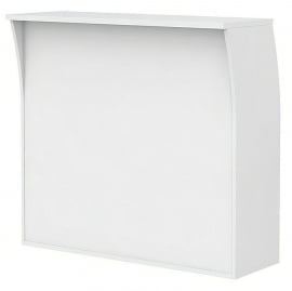 Стойка ресепшн прямая ИМАГО РС-2 Белая / IMAGO