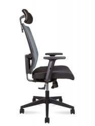 Кресло офисное ТЕCХО П039А-М02-05 Серый / TECHO P039A-M02-05