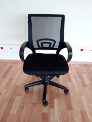 Кресло оператора CХАИРМАН 696 Черный пластик (блаcк) черный / CHAIRMAN (black)