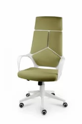 Кресло офисное ИК CКС0898Х-0-215 Вхите Греен / IQ CX0898H-0-215 White Green