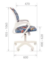 Детский стул CХАИРМАН КИДС 103 Машинки / CHAIRMAN KIDS