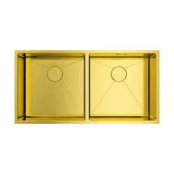 Мойка Омоикири Таки 86-2-Лг Нерж.Сталь/Светлое Золото / Omoikiri Taki 86-2-Lg