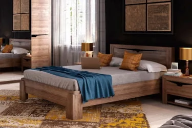 Кровать 1200 Соренто 21 Дуб Стирлинг