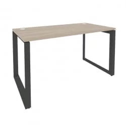 Стол рабочий на О-образном м/к ОНИКС О.МО-СП-3.7 Дуб Аттик/Антрацит / ONIX O.MO-SP-3.7
