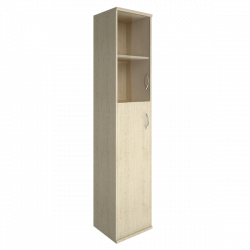 Шкаф высокий узкий левый Рива А.СУ-1.7 Л Клен / Riva