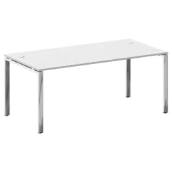 Стол рабочий руководителя МЕТАЛ СЙСТЕМ ДИРЕCТ БП.СРР-5.9 Белый / METAL SYSTEM DIRECT