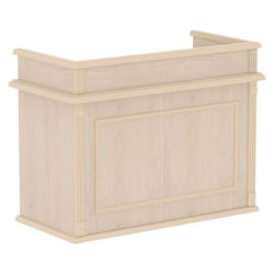 Стол секретаря РАТУМ РССТ 1260 Бук Тиара / RATUM RSST