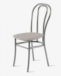 Стул Венский 400х490 мм Белый/Металл Коричневый