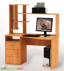 Компьютерный стол СН 05.12 Ольха русская / SN