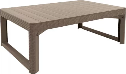 Стол для дачи Лйон раттан табле Капучино / Lyon rattan table