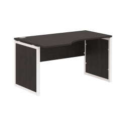 Стол письменный левый КСТЕН-КП КСКПCЕТ 149 Л Дуб Юкон Белый / XTEN-QP XQPCET L