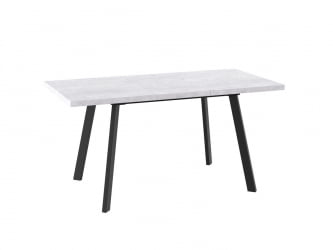 Раздвижной стол БОРГ-120 ЛДСП Серый Сланец, металл Черный / BORG-120