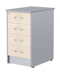 Тумба приставная ИМАГО ТП-4.1А Клен Металлик / IMAGO