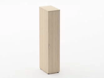 Шкаф для одежды узкий Глассй 6.19.30Пр Бук светлый / Glassy