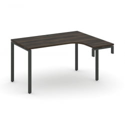 Стол-надставка на опорную тумбу (правый) CОНCЕПТ CН.ОСАН-002(Р) Дуб Мали Черный / CONCEPT CN.OSAN-002(R)