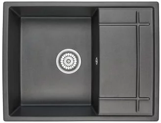 Кухонная мойка ГРАНУЛА 6501 Черный / GRANULA
