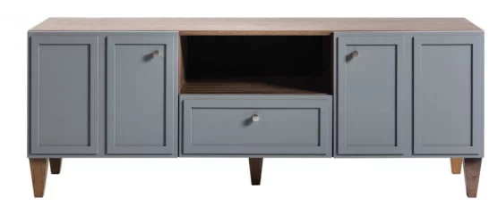 ТВ тумба Нортон (ТВ) Серый / Norton