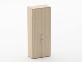 Шкаф высокий закрытый Глассй 6.19.131 Туя / Glassy