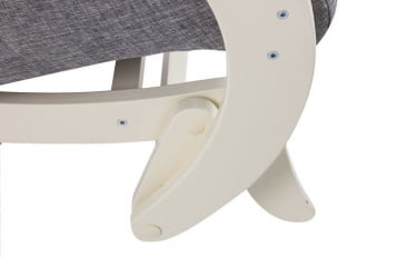 Кресло-качалка Модель 68 М (Сливочный/Верона Бровн) / (Сливочный/Verona Brown)