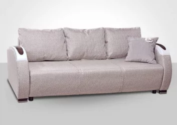 Диван-кровать Европа-2 майа 3 арена бежевая микровелюр В31-2 / W31-2