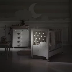 Кровать Микуна Долсе Лусе Релакс Плус 120кс60 Вхите / Micuna Dolce Luce Relax Plus 120x60 White