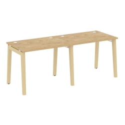 Рабочая станция ОНИКС ВООД ОВ.РС-2.1.7 Тиквуд Светлый/Светлый / ONIX WOOD OW.RS-2.1.7