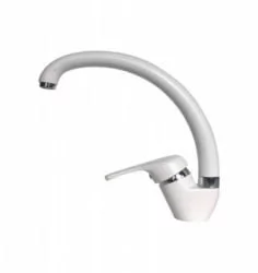 Смеситель Кухонный Лекс Исонзо Вхите / Lex Isonzo White