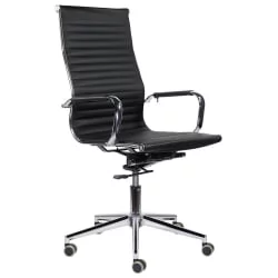 Кресло офисное БРАБИКС ПРЕМИУМ Интенсе ЕКС-531 хром Черный / BRABIX PREMIUM Intense EX-531