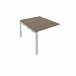 Проходной наборный элемент переговорного стола Метал Сйстем Б.ППРГ-1 Вяз/Серый / Metal System