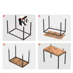 Cтолик для ноутбука ЕУРЕКА ЕРК-CД-039ВП Винтаге Бровн / Cтолик EUREKA ERK-CD-039VP Vintage Brown