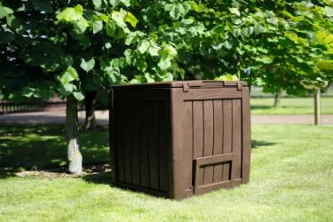 Компостер ДЕCО CОМПОСТЕР ВИТХ БАСЕ 340 Л / DECO COMPOSTER WITH BASE L