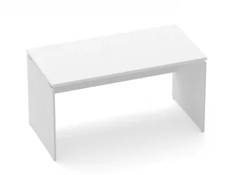 Стол прямой Дека ЛДСП каркас 75.07.14 Белый / Deka