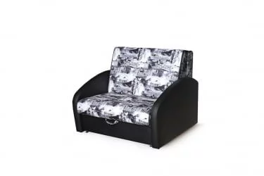 Диван-кровать Оливер Стандарт Москва серый Домус черный