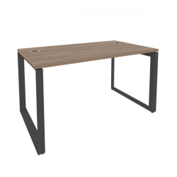 Стол рабочий руководителя на О-образном м/к ОНИКС О.МО-СРР-3.8 Дуб Аризона/Антрацит / ONIX O.MO-SRR-3.8